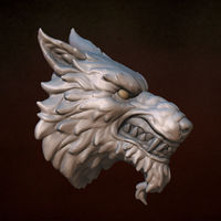 Wolf head - Thumbnail 3