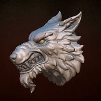 Wolf head - Thumbnail 4