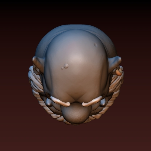Ogre head 3D Print 140345