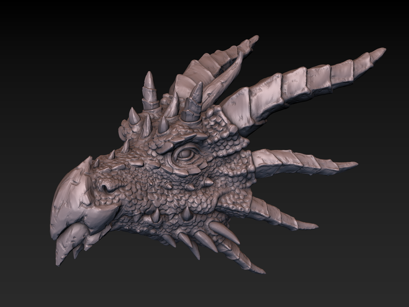 Dragon head