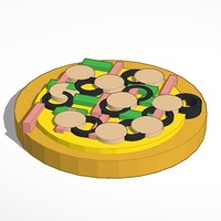 pizza model - Thumbnail 1