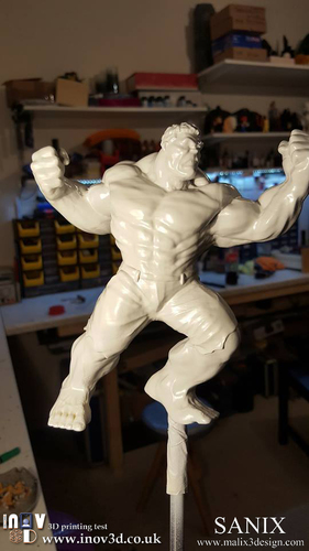 Avengers Scene- The Incredible Hulk  3d model for printing. 3D Print 140412