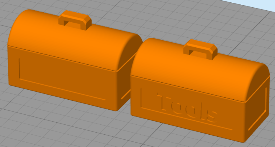 Scale 1/10 tool box 3 3D Print 140425