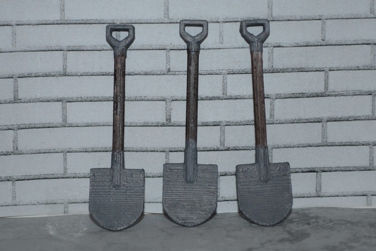 Scale 1/10 expedition shovel, spade 3D Print 140446