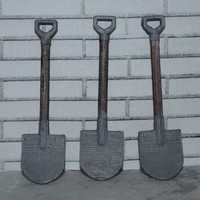 Small Scale 1/10 expedition shovel, spade 3D Printing 140446
