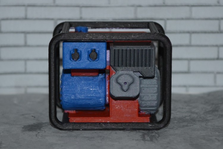 Scale 1/10 petrol generator 3D Print 140449