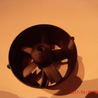 Small Turbine 64mm 3D Printing 140452