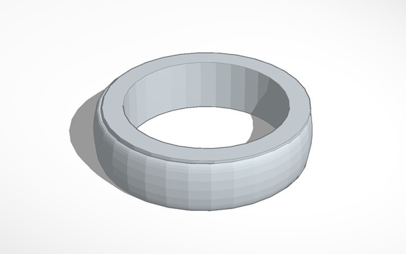Plain ring band 2  smaller less chunky elagant 