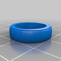 Plain ring band 2  smaller less chunky elagant  - Thumbnail 2