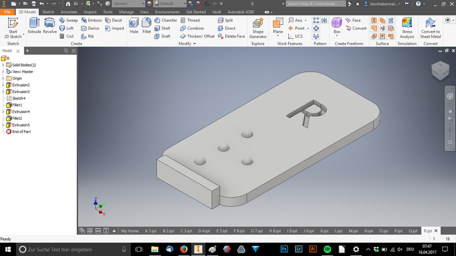 Customizeable Braille Signs 3D Print 140523