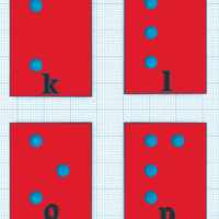 braille alfabet cards - Thumbnail 5