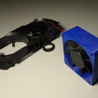 Small PcFanBoost Box - for xbox360 fan / 70x70x30mm  conversion 3D Printing 140559