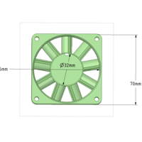 PcFanBoost Box - for xbox360 fan / 70x70x30mm  conversion - Thumbnail 6