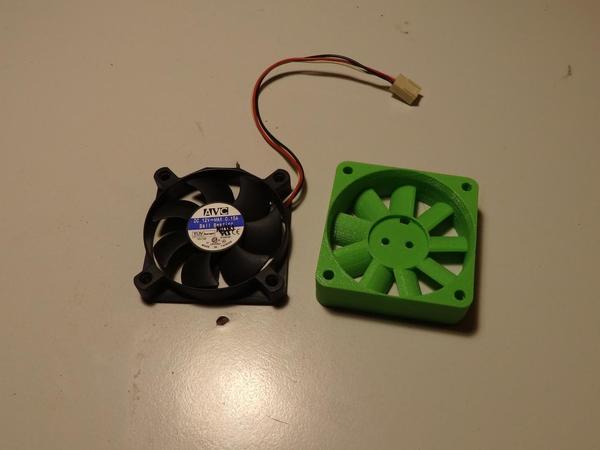 PcFanBoost Box - 60x60x19mm  fan conversion