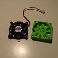 Small PcFanBoost Box - 60x60x19mm  fan conversion 3D Printing 140566
