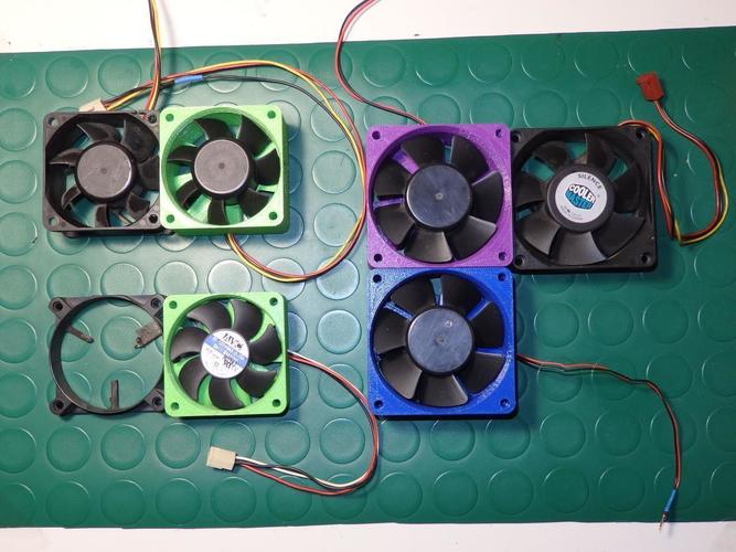 PcFanBoost Box - 60x60x19mm  fan conversion 3D Print 140569