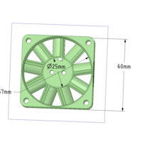 PcFanBoost Box - 60x60x19mm  fan conversion - Thumbnail 4