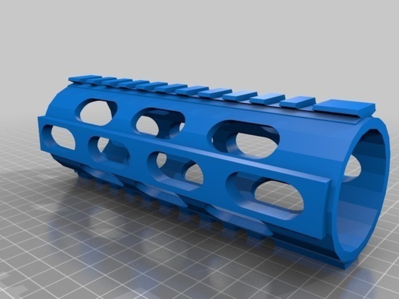 Airsoft hand gard for M4 