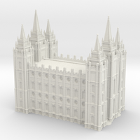Small Salt Lake Temple LDS 3D Printing 140582