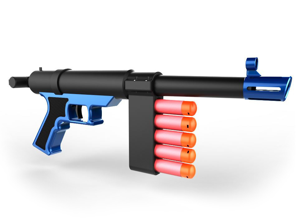 Printed Nerf Sniper by 3DTaiChi | Pinshape