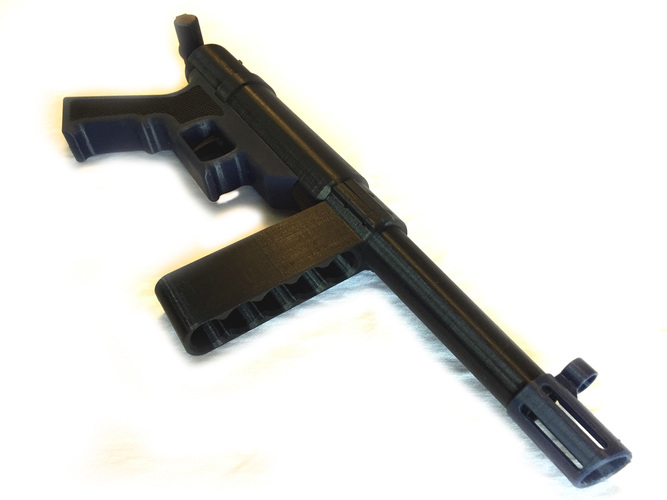 3D Printed Nerf Sniper SMG by 3DTaiChi | Pinshape