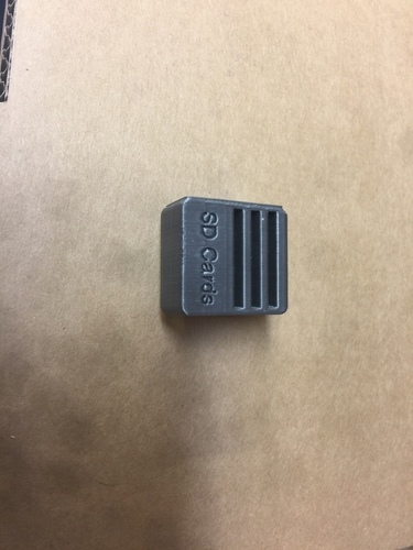 SD Card Holder for Prusa Printer 3D Print 140603