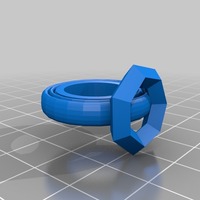 build a ring more realistic ring with gem two parts - Thumbnail 3
