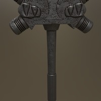 Small Thor Ragnarok Hulk's Hammer 3D Printing 140647