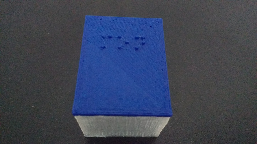 Braille Pill Box 3D Print 140662