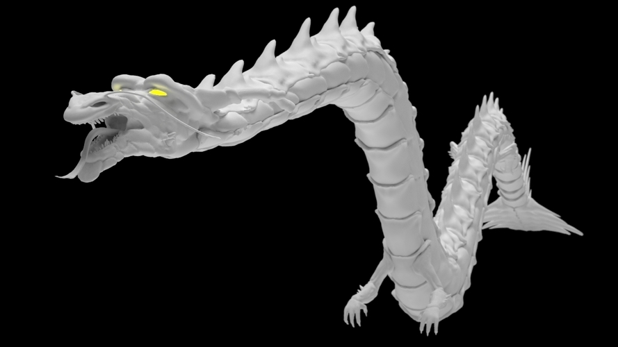 Dragon 3D Print 140669