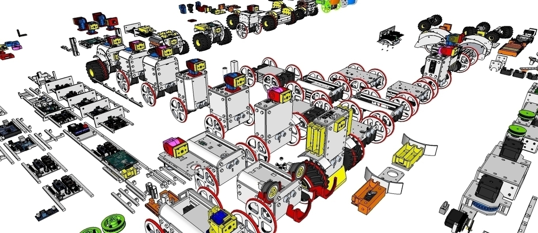 ProfileBlock™ - DIY Robots Platform - Design Concepts 3D Print 140678