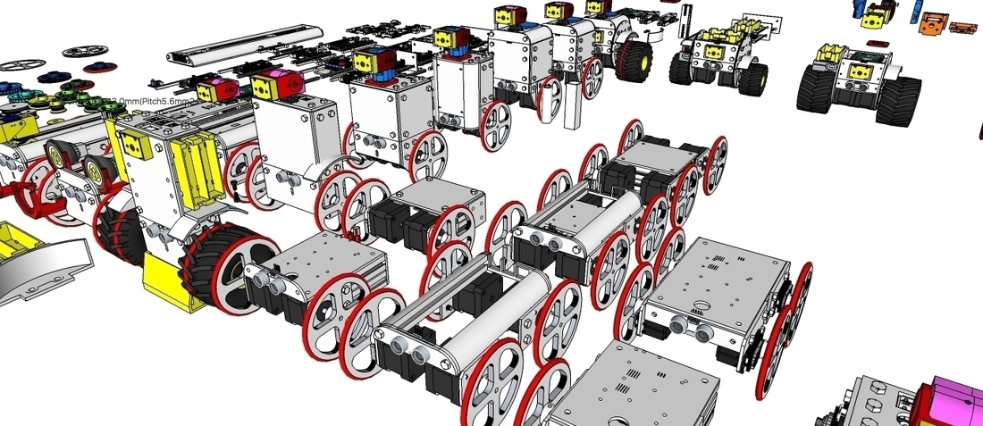ProfileBlock™ - DIY Robots Platform - Design Concepts 3D Print 140679