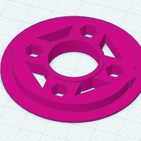 Small 5DF Spool Adapter with 608 bearing 3D Printing 140768