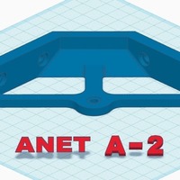 Small Anet A2 2020 gusset table mount 3D Printing 140779