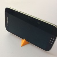 Small  Table top phone holder 3D Printing 140807