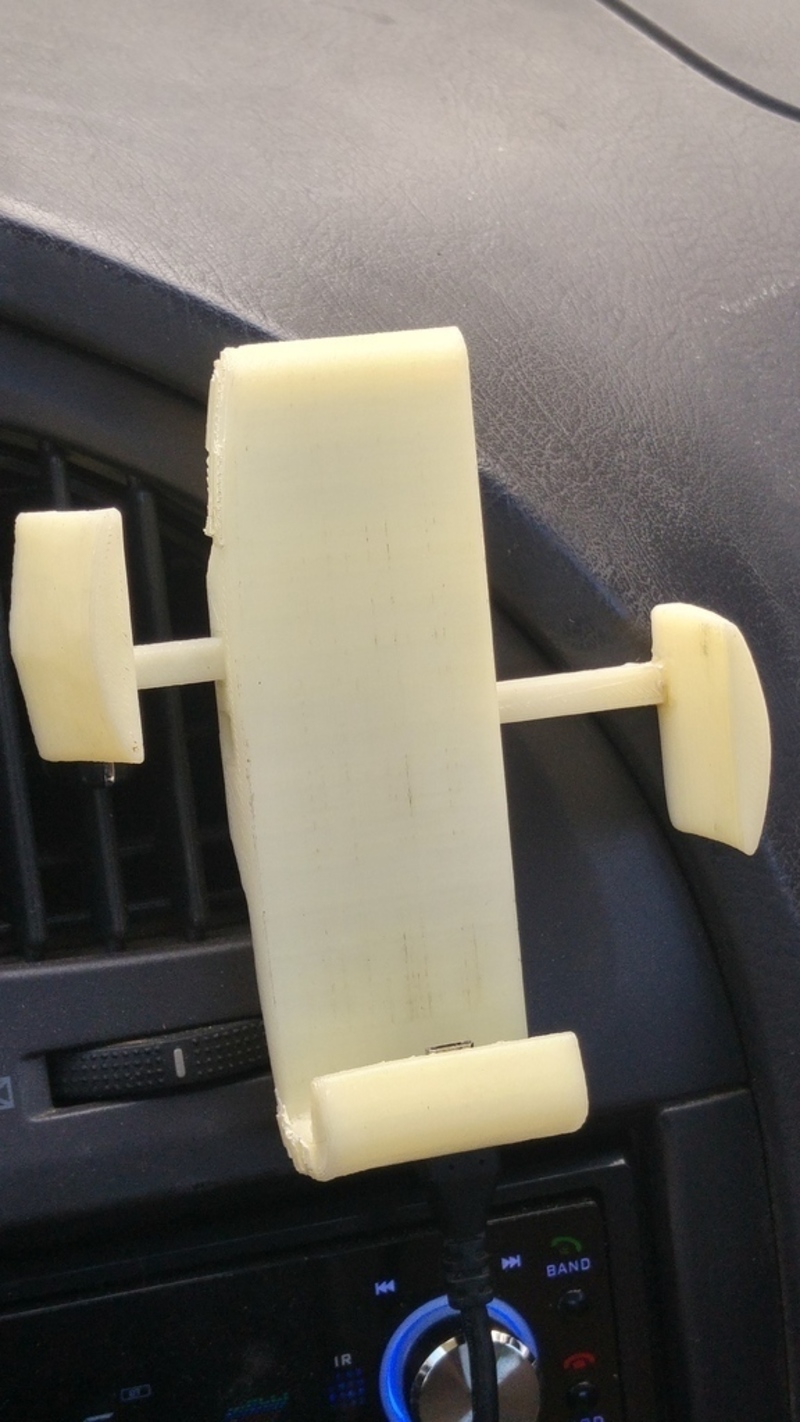 Vertical car vent  Universal Phone Mount