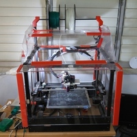 Small Rigidbot enclosure 3mm Perspex Acrylic Sheets 3D Printing 140839