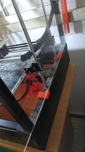 Rigidbot enclosure 3mm Perspex Acrylic Sheets 3D Print 140847