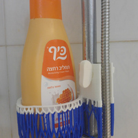 Small Voronoi Shampoo Holder with clamp 3D Printing 140858