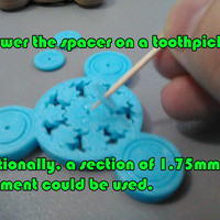 Fully 3D printed fidget spinner - Thumbnail 4