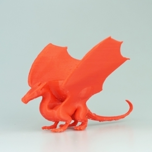 dragon dish without stand 3D Print 14091