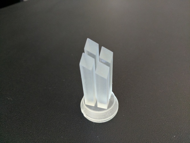 Crystal Chess Set - SLA 3D Printing 3D Print 140924