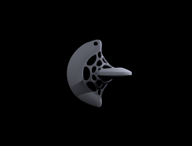 Sphericon Pendant 3D Print 140964
