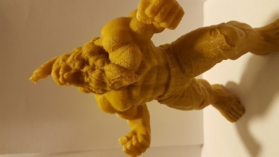 HulkVSBeardedYell 3D Print 140989