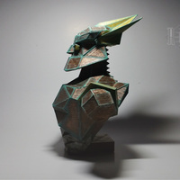 Megabyte Bust - Reboot (Low-Poly) - Thumbnail 2