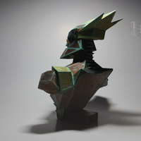 Megabyte Bust - Reboot (Low-Poly) - Thumbnail 4