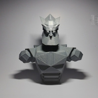 Megabyte Bust - Reboot (Low-Poly) - Thumbnail 7