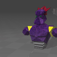 Megabyte Bust - Reboot (Low-Poly) - Thumbnail 10