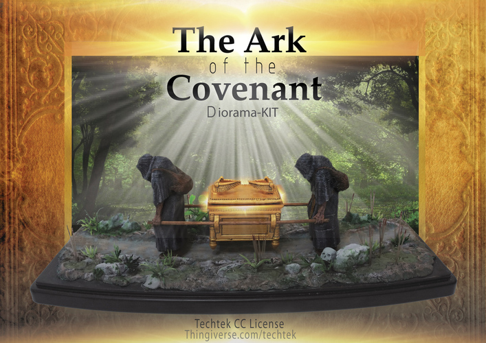 The Ark of the Covenant - Diorama-KIT 3D Print 141027