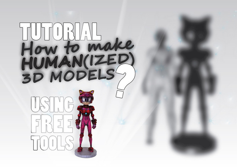 How to make Human(ized) 3D Models? (Tutorial + Example)